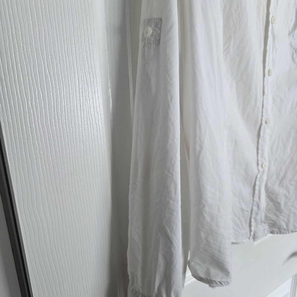 Trussardi White Casual Button Down Shirt - Picture 6 of 8